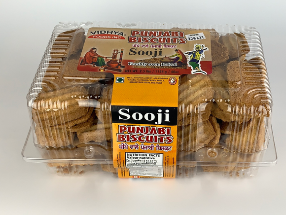 Crispy Sooji Cookies 2.5 lb