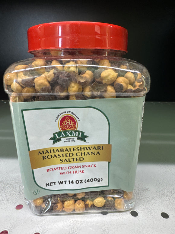 Laxmi Mahabaleshwar Roasted Chana Salted Jar