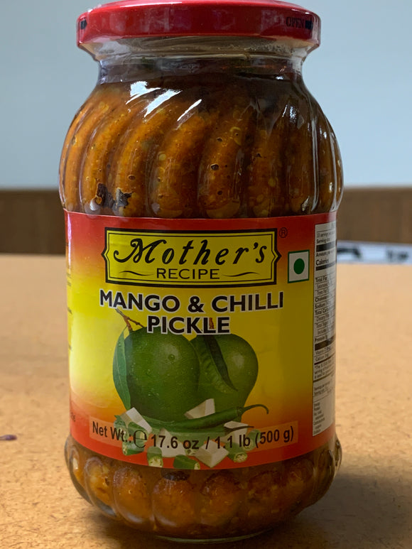 Mother's Recipe Mango & Chili Pickle 500gms