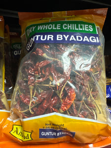 Byadagi Dry Whole Chillies 200 GMS