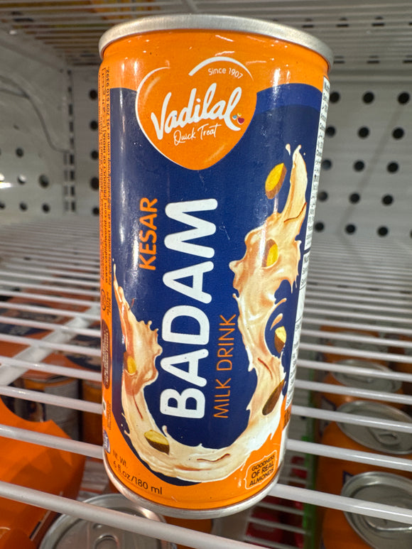 Kesar Badam Drink Can 180Ml - 1 Can