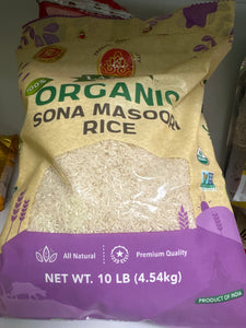 Organic Sona Masoori Rice