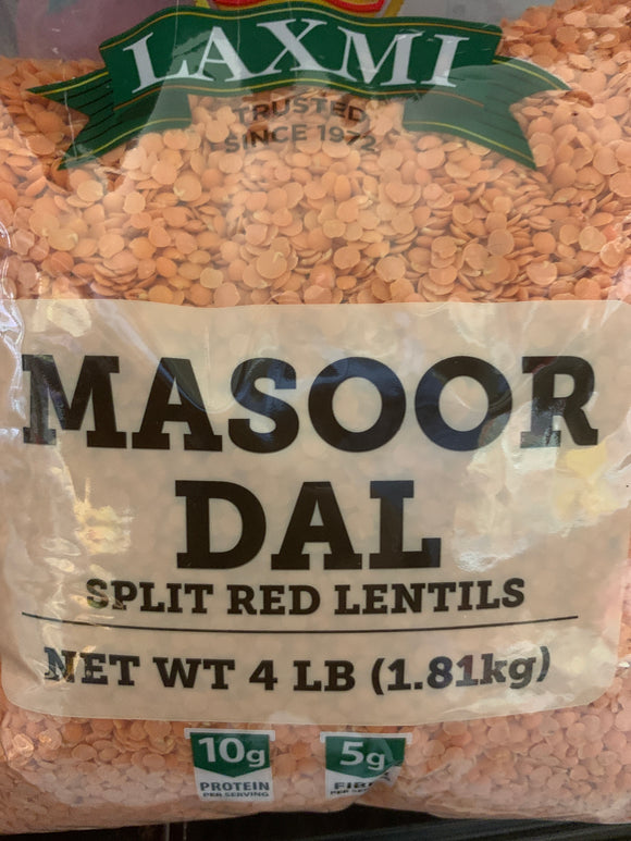 Laxmi Masoor Dal 4Lbs