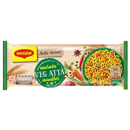 Maggi Veg Atta Noodles 292 Gm (Export Pack)