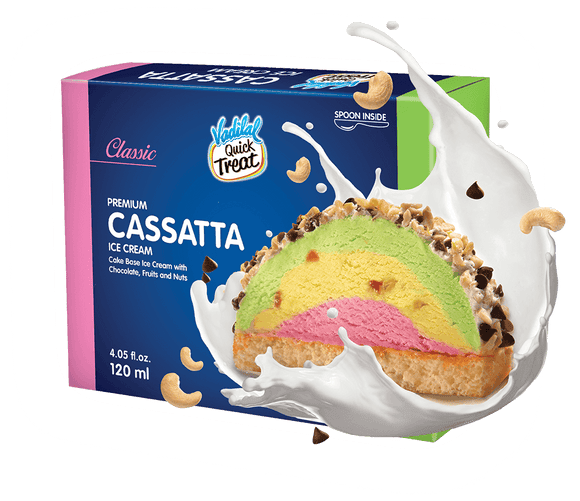 Vadilal Cassatta Ice Cream 120ml