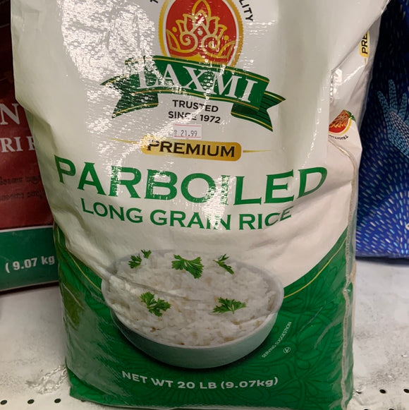 Laxmi Ponni Parboiled Rice 20Lbs