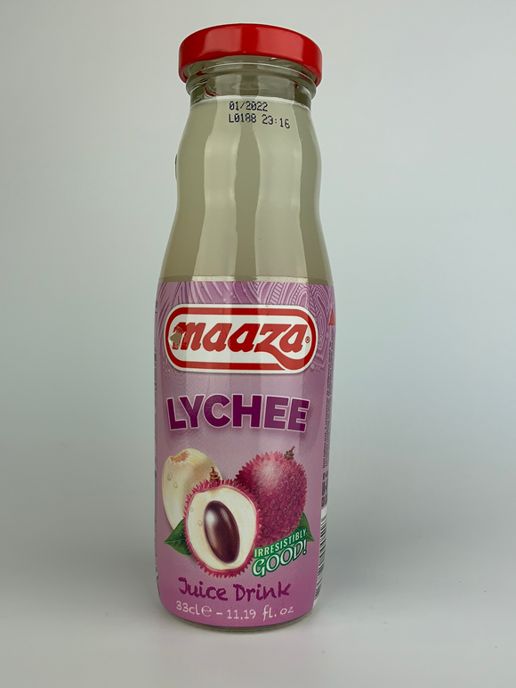 Maaza Lychee Juice Bottle 330ml