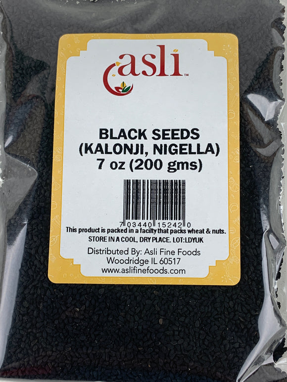 Asli Onion (Kalonji Nigella Black) Seeds 7 Oz