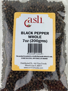 Asli Black Pepper (Peppercorns) 7 Oz