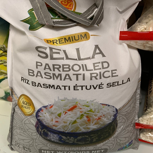 Laxmi Sella Parboiled Basmai Rice 20 Lb