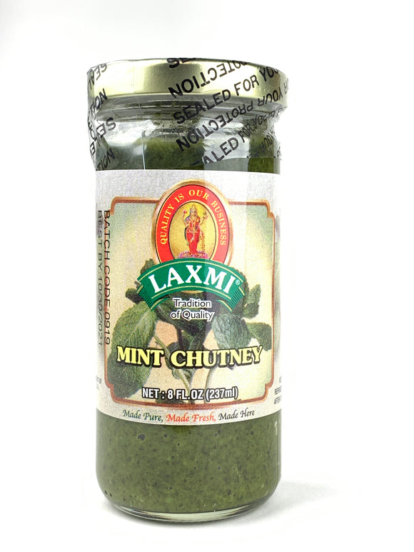 Laxmi Fresh Mint Chutney 8 Oz