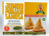 Laxmi Punjabi Jumbo Samosa Retail Pk 8X75 Gm