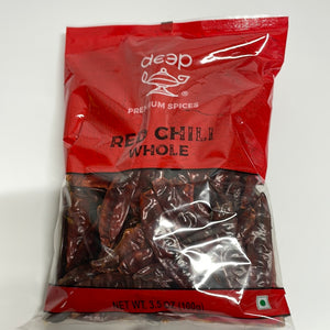 Deep Red Chili Whole 100gms