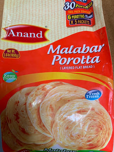 Anand Frozen Malabar Parotta 3.6 lb