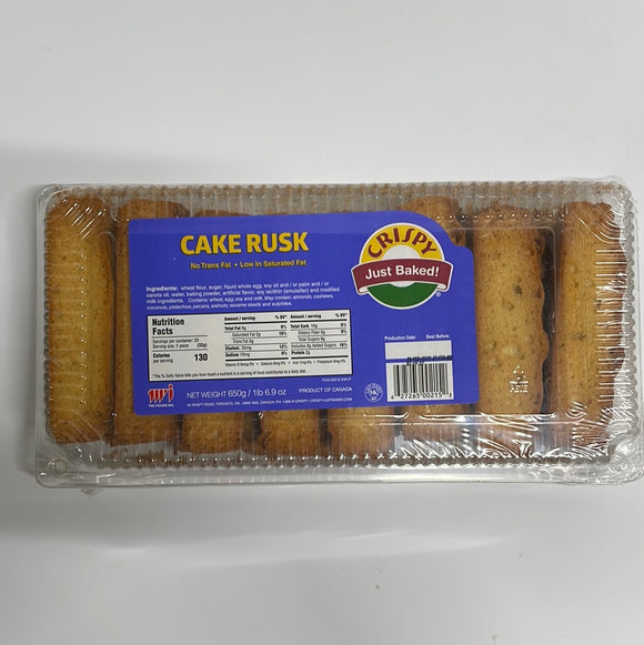 Crispy Cake Rusk 26oz