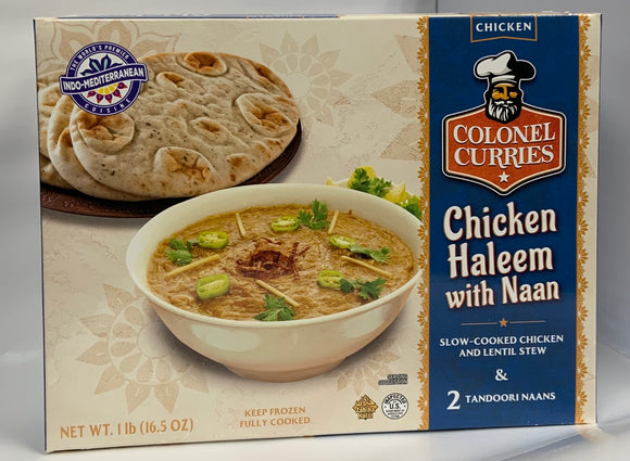 Colonel Chicken Haleem with Naan