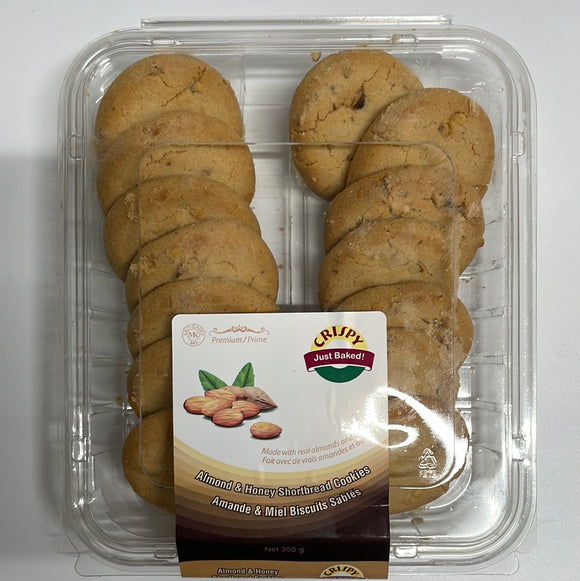 Crispy Almond/Honey shortbread Cookies