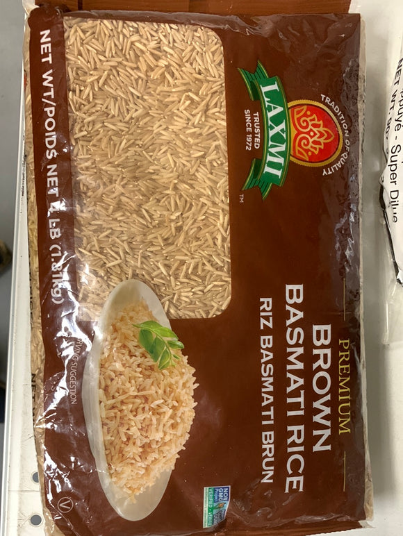 Laxmi Brown Basmati Rice 4 Lb