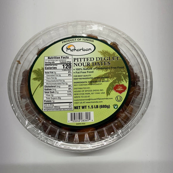 Meharban Pitted Dates 24Oz