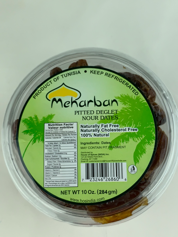 Meharban Pitted Dates 10Oz