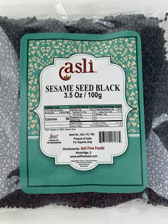 Asli Black Sesame Seeds 100Gms