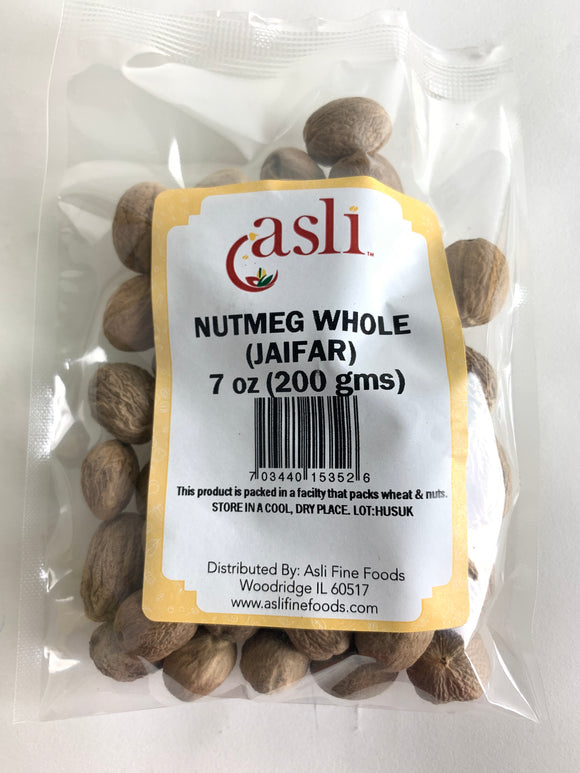 Asli Nutmeg Whole 7 Oz